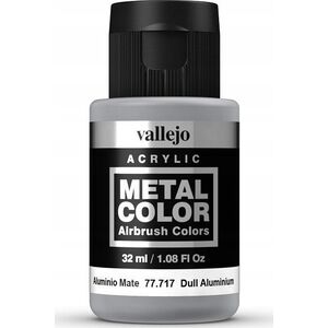 Vallejo Vallejo: 77.717 - Metal Color - Dull Aluminium (32 ml)