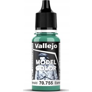 Vallejo Vallejo: 70.755 - Model Color - Light Emerald (18 ml)