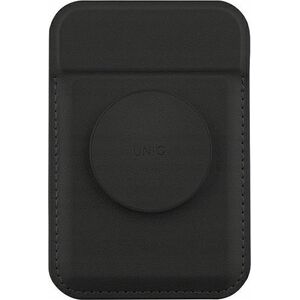 Uniq UNIQ Flixa magnetic card wallet with stand black/jet black MagSafe