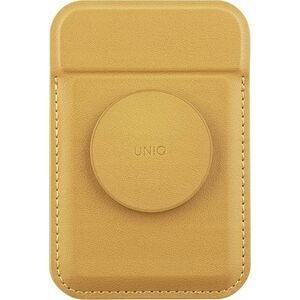 Uniq UNIQ Flixa magnetic card wallet with stand yellow/canary yellow MagSafe
