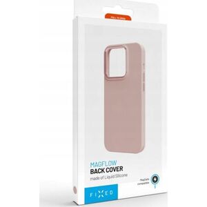 Fixed Fixed | MagFlow | Back cover | Apple | iPhone 15 | Liquid silicon | Pink