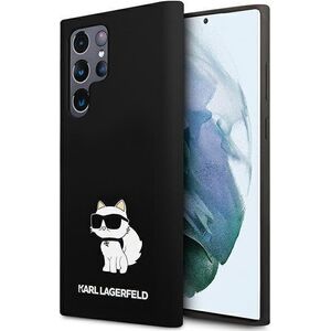 Karl Lagerfeld Karl Lagerfeld KLHCS24LSNCHBCK S24 Ultra S928 hardcase czarny/black Silicone Choupette