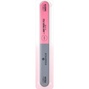 Essence Essence THE 4IN1 PROFI FILE, Nail file, Grey, Pink, Blister, 1 pc(s)