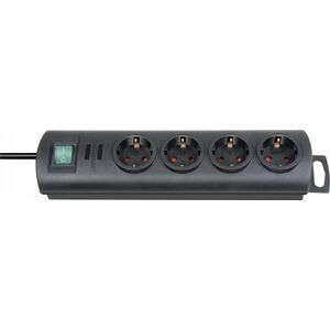 Brennenstuhl Brennenstuhl PRIMERA-LINE 4 fold black 1,5m