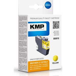 Tusz KMP KMP B58YX ink cartridge yellow comp. with Brother LC-3219XLY