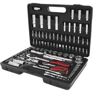 Zestaw narzędzi KS Tools KS Tools 1/4 + 1/2  CHROMEplus Socket Set 96 pcs