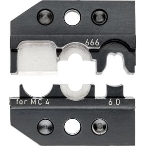 Knipex KNIPEX crimping insert for MC4 solar connectors (6 mm2), crimping pliers (for KNIPEX crimping system pliers, Item No. 97 43 xx)