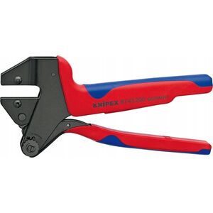 Knipex KNIPEX crimp system pliers 97 43 200 A, crimpzange (red/blue, without crimed use)