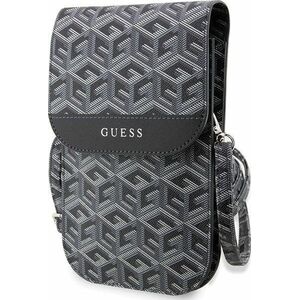 Guess Guess GCube Stripe Phone Bag - Torba z przegrodą na smartfona (czarny)