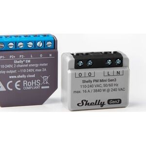 Shelly Shelly Unterputz "Plus PM Mini" WL,BT