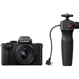 Aparat Panasonic Lumix DC-G100DV + H-FS 12-32 f/3.5-5.6 + statyw DMW-SHGR2 (DC-G100DVEGK)