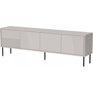 Cama Meble Szafka RTV ABI 4D 200x38x62 kaszmir mat