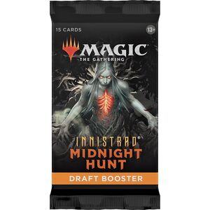 Magic The Gathering Booster DRAFT MtG Innistrad Midnight Hunt 15 kart karty Magic the Gathering