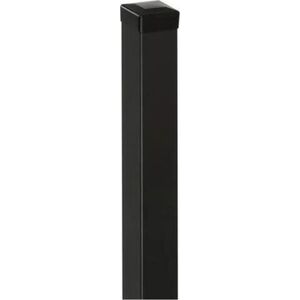 UN SŁUPEK DO OGRODZENIA CZARNY 2000MM 60*40MM RAL 9005 (1 SZT)