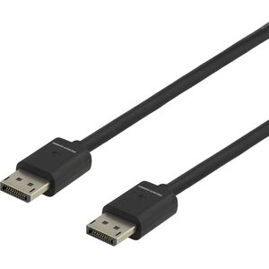 Deltaco DisplayPort 1.4 kabelis, 7680x4320 60Hz, 2m DELTACO GAMING juodas / GAM-060