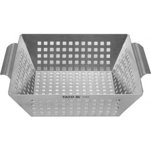 Yato KOSZYK DO GRILLOWANIA, STAL NIERDZEWNA 26*22*7CM (1 SZT)