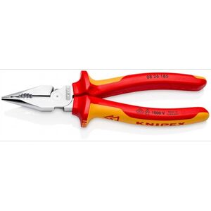 Knipex SZCZYPCE UNIWERSALNE, OSTRO ZAKOŃCZONE SZCZĘKI PCV185MM. (1 SZT)