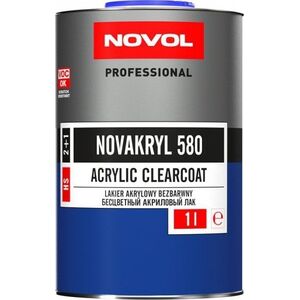 Novol LAKIER BEZBARWNY NOVAKRYL 580 2:1 1L (1 SZT)