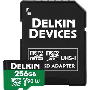 Karta Delkin Power 2000x MicroSDXC 256 GB UHS-II/U3 V90 (DDMSDG2000256)