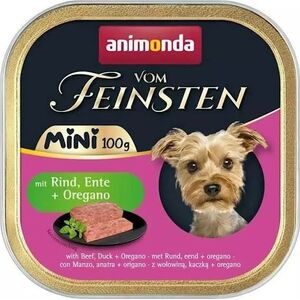 Animonda Animonda vom Feinsten Karma Dla Psa Mini Wół Kaczka 100g