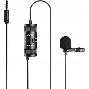 Mikrofon Boya Boya BY-M1 PRO II Lavalier Microphone --no batteries required and TRS/TRRS Switchable