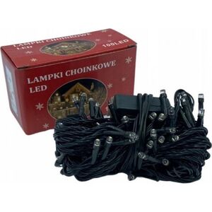 Lampki choinkowe UN LAMPKI CHOINKOWE 100LED ZIMNE BIAŁE (1 SZT)