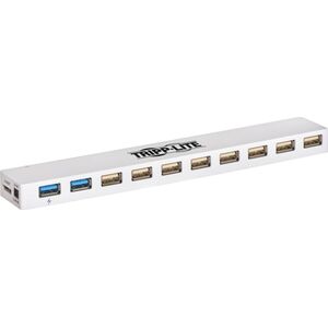 HUB USB Eaton Tripp Lite 10-Port USB 3.0 / USB 2.0 Combo Hub - USB Charging, 2 USB 3.0 & 8 USB 2.0 Ports - Hub - 2 x SuperSpeed USB 3.0 + 8 x USB 2.0 - Desktop