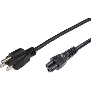 Kabel zasilający MicroConnect Microconnect PE110805 kabel zasilające Czarny 0,5 m Wtyczka zasilająca typu B C5 panel