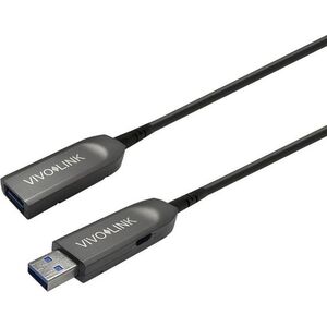 Kabel USB VivoLink USB-A - USB-A 40 m Czarny (PROUSB3AAF40)