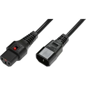 Kabel zasilający MicroConnect Microconnect PC1070 kabel zasilające Czarny 4 m C14 panel C13 panel