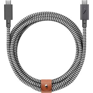 Kabel USB Native Union USB-C - USB-C 2.4 m Czarny (BELT-PRO2-ZEB-NP)