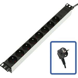 Lanview Lanview TUPS032 rozdzielacz zasilania PDU Czarny