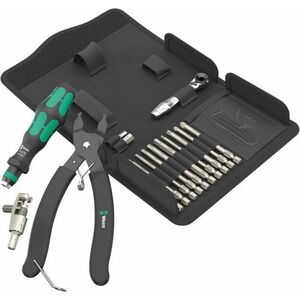 Wera ZESTAW KRAFTFORM KOMPAKT 9532 Z NITOWNICĄ DO ŁAŃCUCHÓW,20CZ (1 KPL)