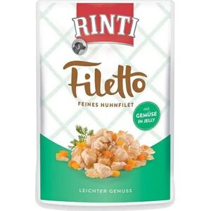 Rinti Rinti Filetto Karma Mokra dla Psa Kurczak Warzywa 100g