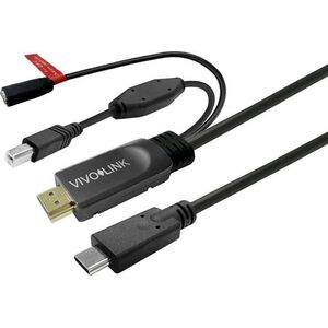 Kabel USB VivoLink Vivolink PROUSBCHDMIUSBB7.5-CHARGE kabel USB