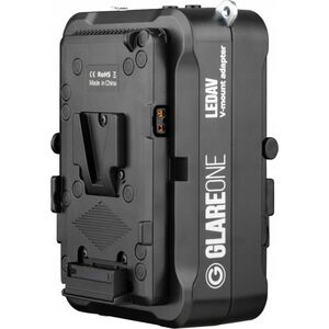 Zasilacz GlareOne GlareOne LEDAV adapter zasilania z akumulatorów V-mount