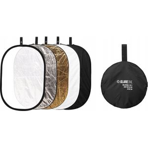 Blenda GlareOne GlareOne Bounce Board 5-in-1 62x92 cm - blenda 5 w 1