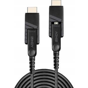 Kabel Lindy Lindy 38322 kabel HDMI 30 m HDMI Typu D (Micro) Czarny