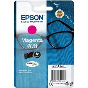 Tusz Epson Epson 408 - 14.7 ml - mit hoher Kapazitat - Magenta - original - Blisterverpackung - Tintenpatrone - fur WorkForce Pro WF-C4810DTWF