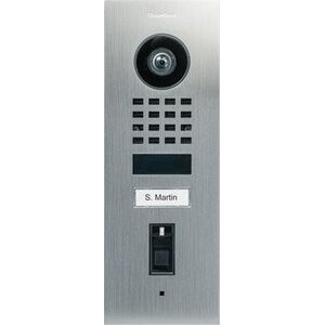 DoorBird DoorBird IP Video Türstation D1101FV Fingerpr. Edels. V2A