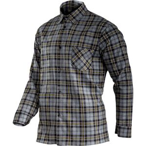 UN KOSZULA FLANELOWA ROCKER SZARA, POLSKA ROZMIAR XXL