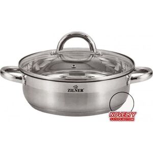 Zilner GARNEK STAL.NIERDZ. PŁASKI 7.5L 30CM ZILNER ZL-7406