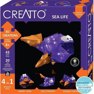 Piatnik Creatto Świecący Morski Świat PIATNIK