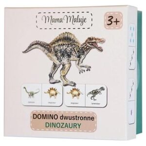 Mama Maluje Domino dwustronne Dinozaury