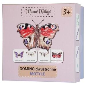 Mama Maluje Domino dwustronne Motyle
