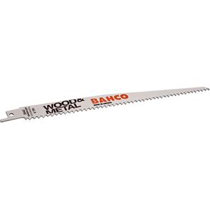 Bahco Bahco Tiesinio pjūklo geležtės Sandflex Bi-Metal 228mm*1,3mm SL 6TPI, Medienai ir metalui 2vnt
