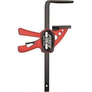 PIHER Greitos fiksacijos spaustuvas liniuotėms ir darbastaliams Piher Quick T-Track 7x15cm, max 60kg
