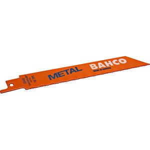 Bahco Bahco Tiesinio pjūklo geležtės Sandflex Bi-Metal 150mm*0,9mm ST 14TPI, Metalui 5vnt