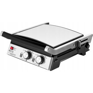 Grill elektryczny ECG ECG KG 2033 Duo Grilis & Waffle, 2000W, 4 working positions, 2 independent thermostats