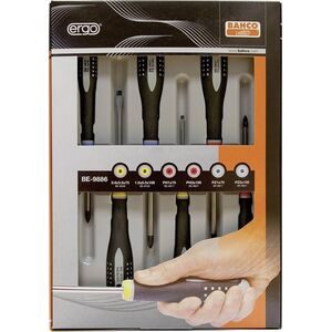 Bahco Bahco Atsuktuvų rinkinys ERGO™ 6 vnt - PH1/2| PZ1/2| SL3,5/5,5